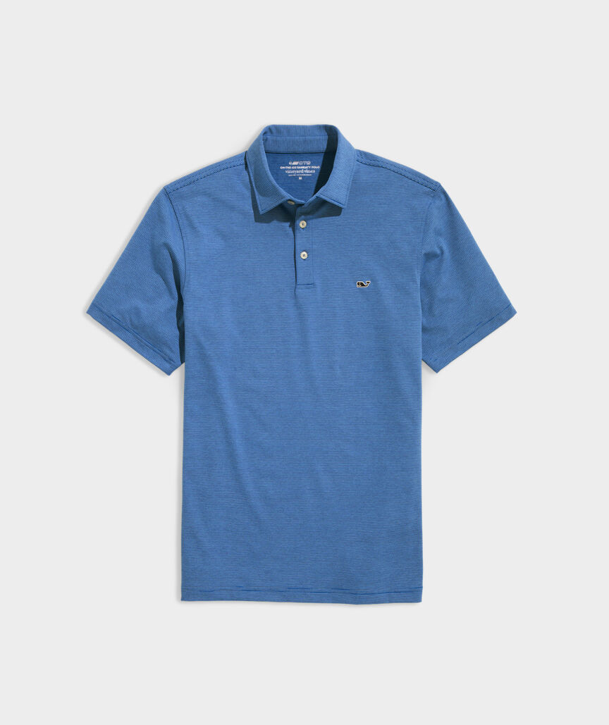 Stripe Sankaty Performance Polo